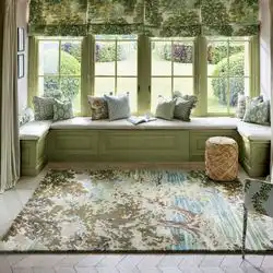Sanderson Ancient Canopy Fawn/Olive Green 146701 Rug